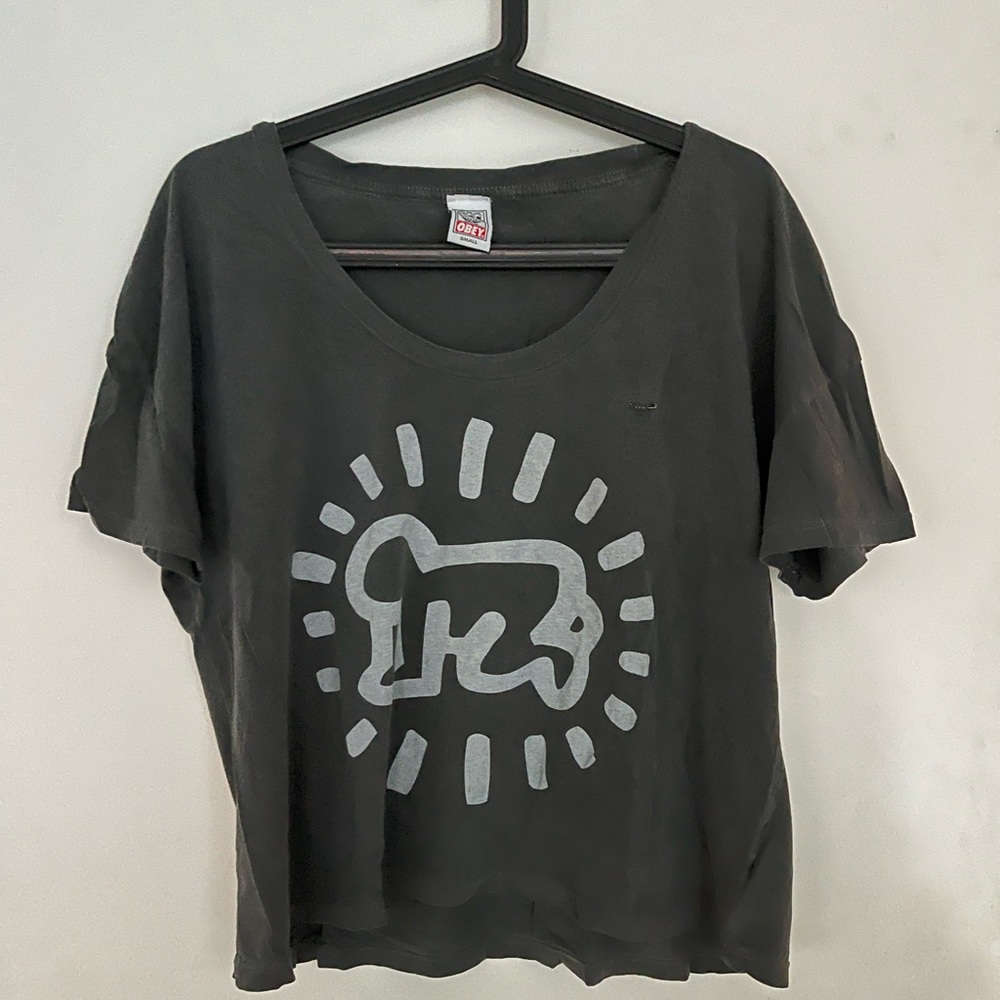 Keith Haring Obey tee